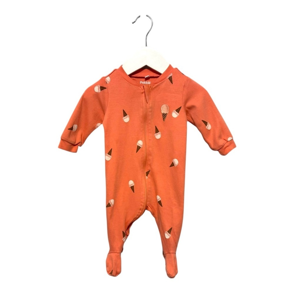 ⭐️ 5/$30 Pekkle Kids Zip Sleeper Footies size 3 Months